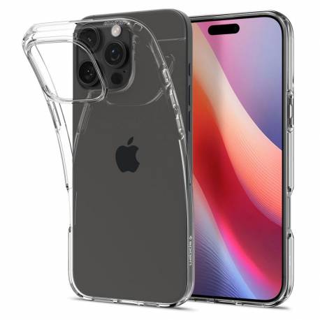 Spigen Futerał Liquid Crystal Do Iphone 16 Pro Crystal Clear