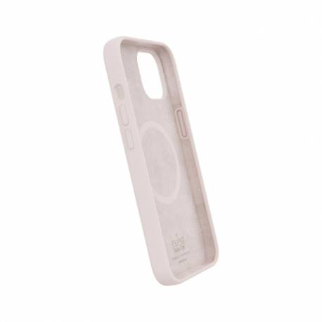Etui Silikonowe Puro Icon Mag Pro Magsafe Do Iphone 13 / 14 - Różowe