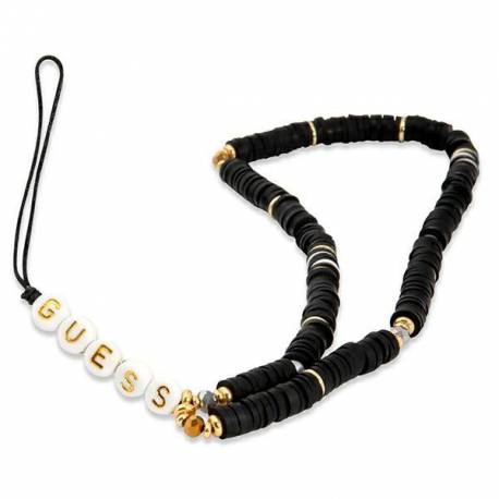 Zawieszka Guess Heishi Beads - Czarna