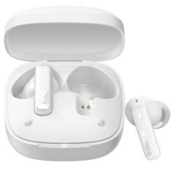 Baseus Słuchawki Bezprzewodowe Bluetooth Tws E19 Białe