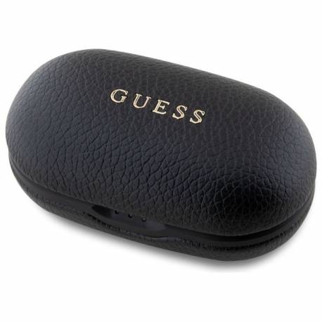 Guess Słuchawki Bezprzewodowe Bluetooth Tws Enc Gutwspgtspsk (Pu Grainee Classic Logo) Czarne