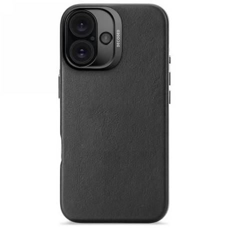 Skórzane Etui Decoded Leather Backcover Z Magsafe Do Iphone 16 - Czarne