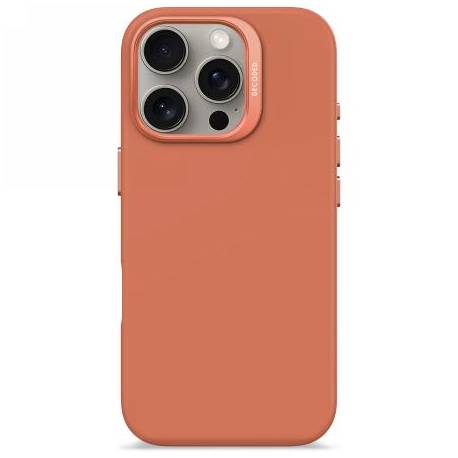 Etui Decoded Antimicrobial Silicone Backcover Z Magsafe Do Iphone 16 Pro - Pomarańczowe