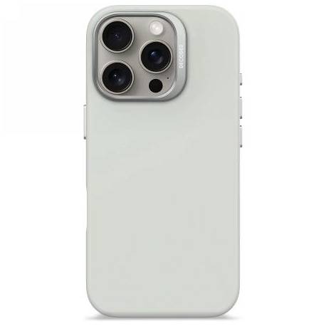 Etui Decoded Antimicrobial Silicone Backcover Z Magsafe Do Iphone 16 Pro - Szare