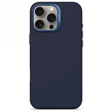 Etui Decoded Antimicrobial Silicone Backcover Z Magsafe Do Iphone 16 Pro Max - Granatowe