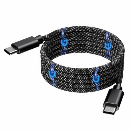 Kabel Choetech Xcc-1052 100W Usb-C Magnetyczny 1,2M - Czarny