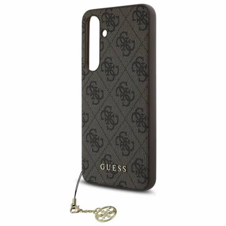 Guess Futerał Do Samsung S24 Fe Guhcs24Fegf4Gbr (Hc Pu 4G Charm) Brązowy