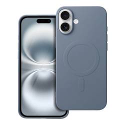 Futerał Silicone Mag Cover (Big Hole) Kompatybilny Z Magsafe Do Iphone 16 Plus Jasny Niebieski