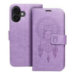 Kabura Mezzo Book Do Iphone 16 Łapacz Snów Fioletowy