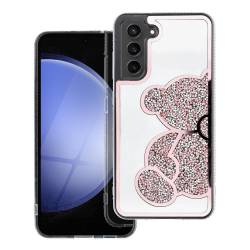 Futerał Teddy Bear Do Samsung S24 Fe Różowy