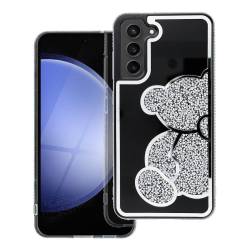 Futerał Teddy Bear Do Samsung S25 Ultra Srebrny