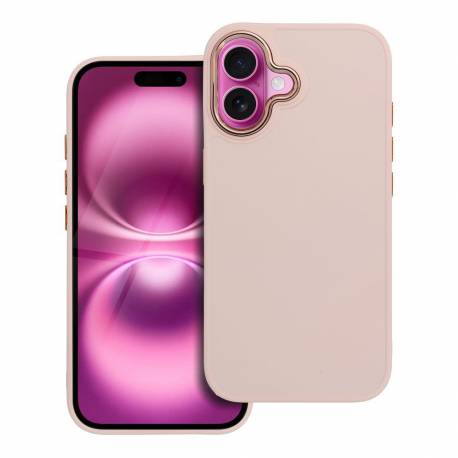 Futerał Frame Do Iphone 16 Pudrowy Róż