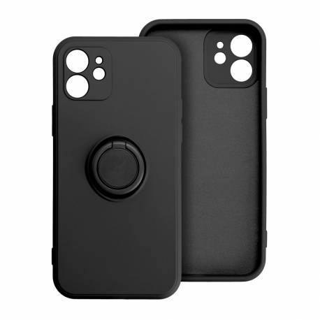 Futerał Silicone Ring Do Iphone 16 Czarny