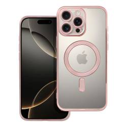 Futerał Electro Mag Cover Kompatybilny Z Magsafe Do Iphone 16 Pro Max Złoty Róż