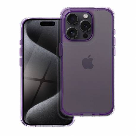 Futerał Matrix Clear Do Iphone 16 Plus Jasnofioletowy