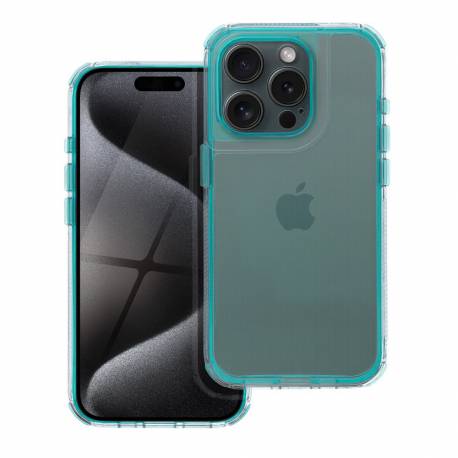 Futerał Matrix Clear Do Iphone 16 Plus Miętowy