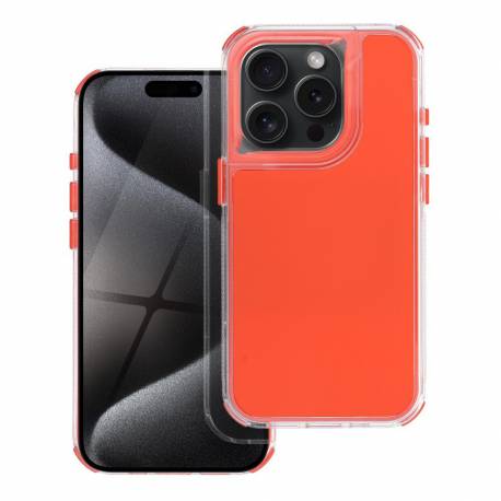 Futerał Matrix Do Iphone 15 Pro Pomarańczowy