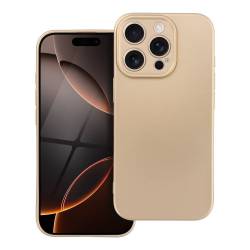 Futerał Metallic Do Iphone 16 Pro Złoty