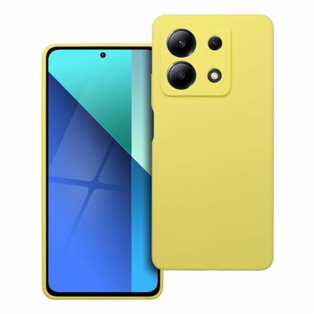 Futerał Silicone 2Mm Do Xiaomi Redmi Note 13 5G Żółty