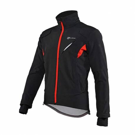 Kurtka Sportowa Rockbros Ypw021 Wiatroszczelna Kolarska Rozmiar Xl - Czarna