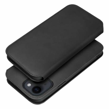 Kabura Dual Pocket Book Do Motorola G55 5G Czarny