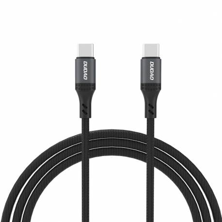 Kabel Dudao L3Cc Usb-C - Usb-C 60W 2M W Oplocie - Czarny