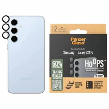 Etui Panzerglass Hoops Camera Na Samsung Galaxy S23 Fe- Czarne