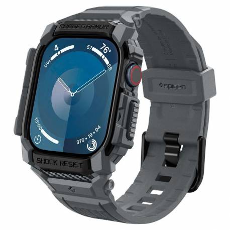Etui Spigen Rugged Armor Na Apple Watch 10 46 Mm - Szare
