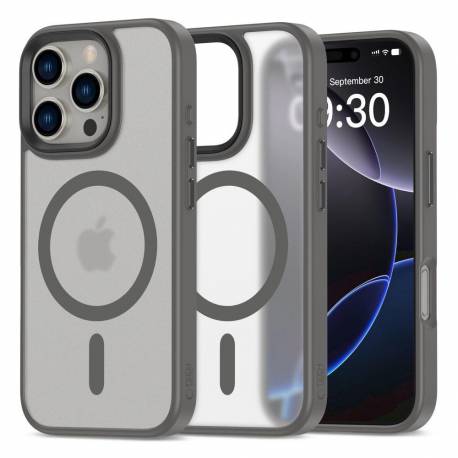 Etui Tech-Protect Magmat Magsafe Na Iphone 16 Pro - Tytanowe