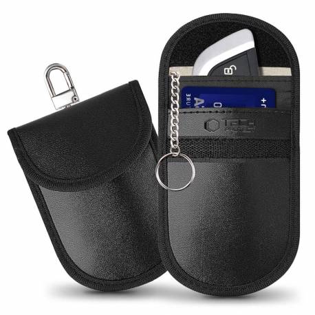 Etui Na Kluczyki Samochodowe Tech-Protect Klr100 Blokujące Rfid- Czarne