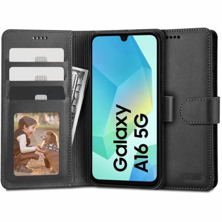 Etui Tech-Protect Wallet Na Samsung Galaxy A16 4G / 5G - Czarne