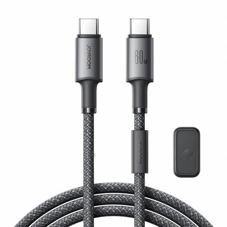Kabel Joyroom S-A50 Unlimited Series 60W Usb-C - Usb-C Z Organizerem Magnetycznym 1,2M - Szary