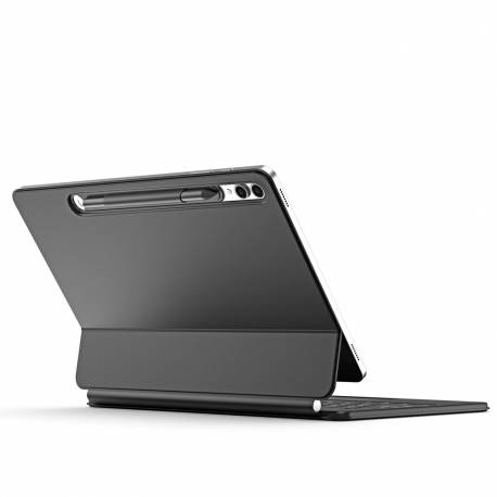Etui Dux Ducis Keyboard (Mk Series) Z Klawiaturą Bluetooth Na Samsung Galaxy Tab S9+ / S8+ / S7+ - Czarna