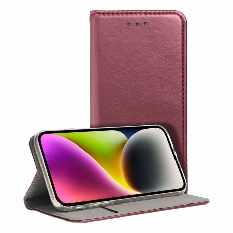 Kabura Smart Magneto Do Samsung S25 Ultra Burgundowy