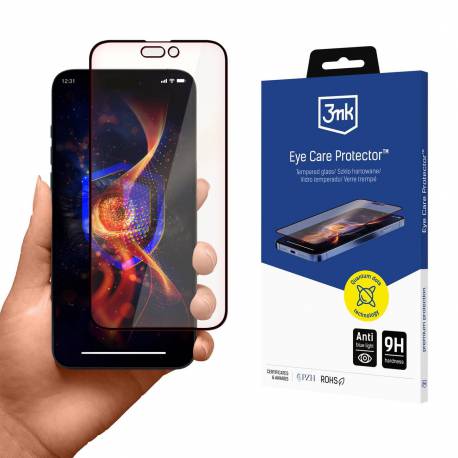 Szkło Hartowane 3Mk Eye Care Protector Na Apple Iphone 15 Plus/16 Plus