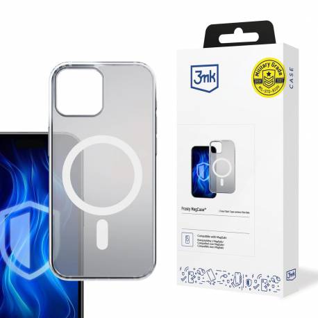 Etui 3Mk Frosty Magcase White Na Apple Iphone 12 Pro Max - Białe