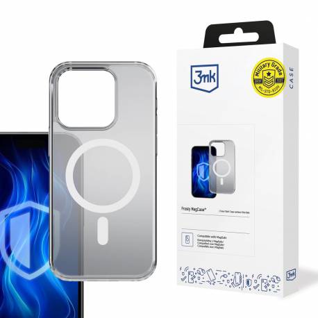 Etui 3Mk Frosty Magcase White Na Apple Iphone 13 Pro Max - Białe