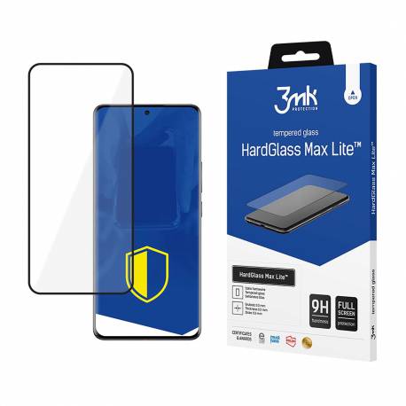 Szkło Hartowane 3Mk Hardglass Max Lite Black Na Xiaomi Redmi Note 13 Pro 4G/5G