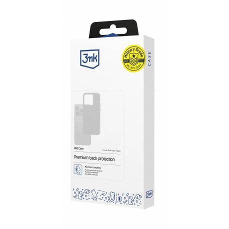 Etui 3Mk Matt Case Na Samsung Galaxy S25 Ultra - Czarne
