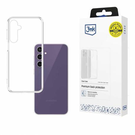 Etui 3Mk Clear Case Na Samsung Galaxy S24 Fe - Przezroczyste