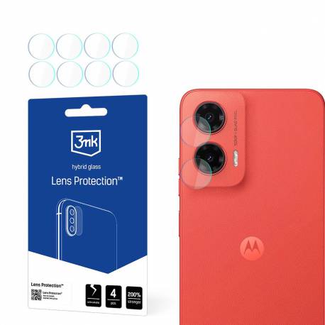 Szkło Hybrydowe Na Obiektyw Aparatu 3Mk Lens Protection Na Motorola Moto G35 5G