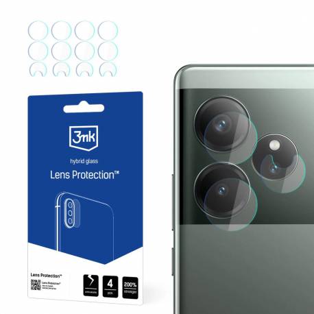 Szkło Hybrydowe Na Obiektyw Aparatu 3Mk Lens Protection Na Realme Gt 6T