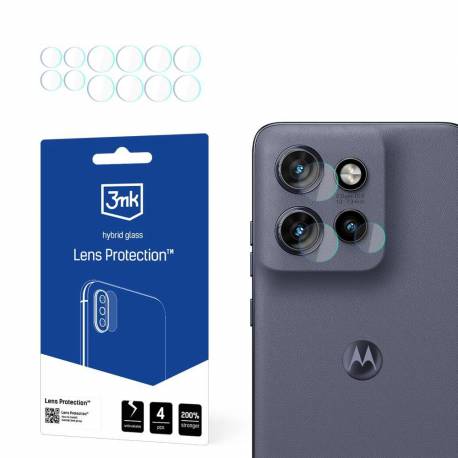Szkło Hybrydowe Na Obiektyw Aparatu 3Mk Lens Protection Na Motorola Edge 50 5G