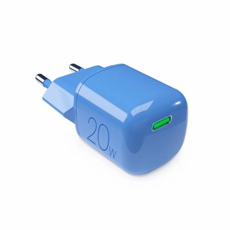 Ładowarka Sieciowa Puro 20W Gan Usb-C - Niebieska