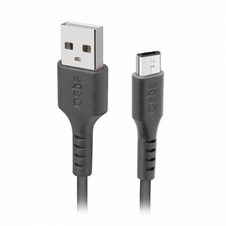 Kabel Sbs Tecablemicro2K Usb-A - Micro-Usb 2 M - Czarny