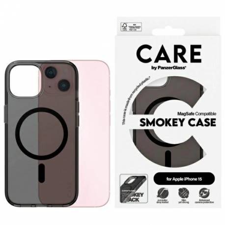 Etui Care Panzerglass Flagship Case Magsafe Na Iphone 15 - Czarne