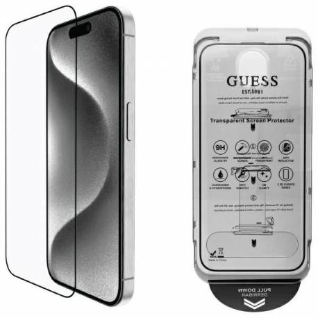 Szkło Hartowane Guess Screen Protector 2.5D Outline Na Iphone 16 Pro Max