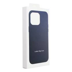 Futerał Leather Mag Cover Kompatybilny Z Magsafe Do Samsung S25 Ultra Niebieski