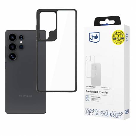 Etui 3Mk Satin Armor Case+ Na Samsung Galaxy S25 Ultra - Przezroczyste