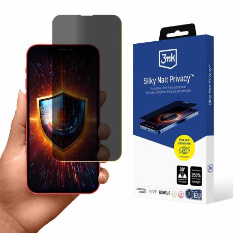 Folia Ochronna Prywatyzująca Matowa 3Mk Silky Matt Privacy Na Apple Iphone 13